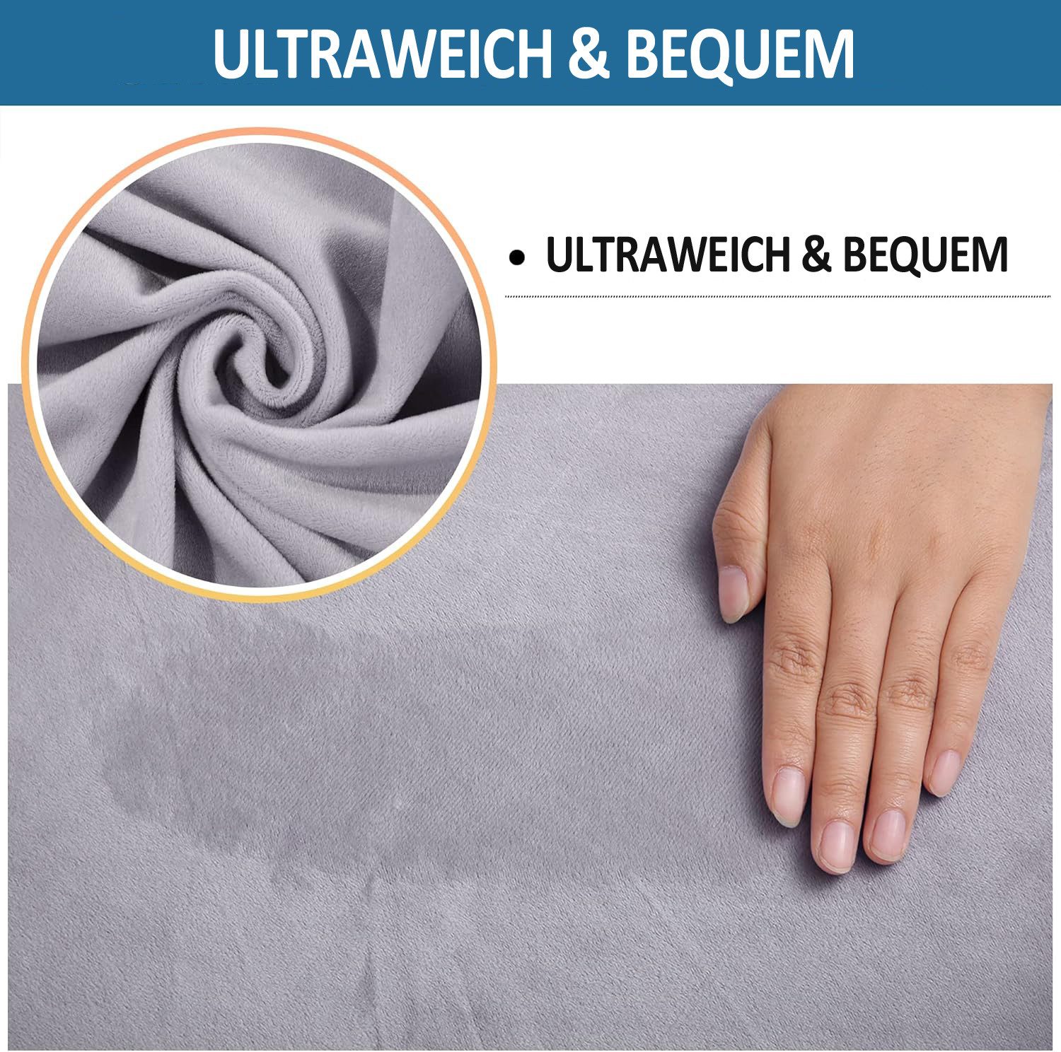 Coonoor Stuhlhusse Esszimmerstuhlbezug, Samt Stuhlhusse, elastische Sitzkis günstig online kaufen