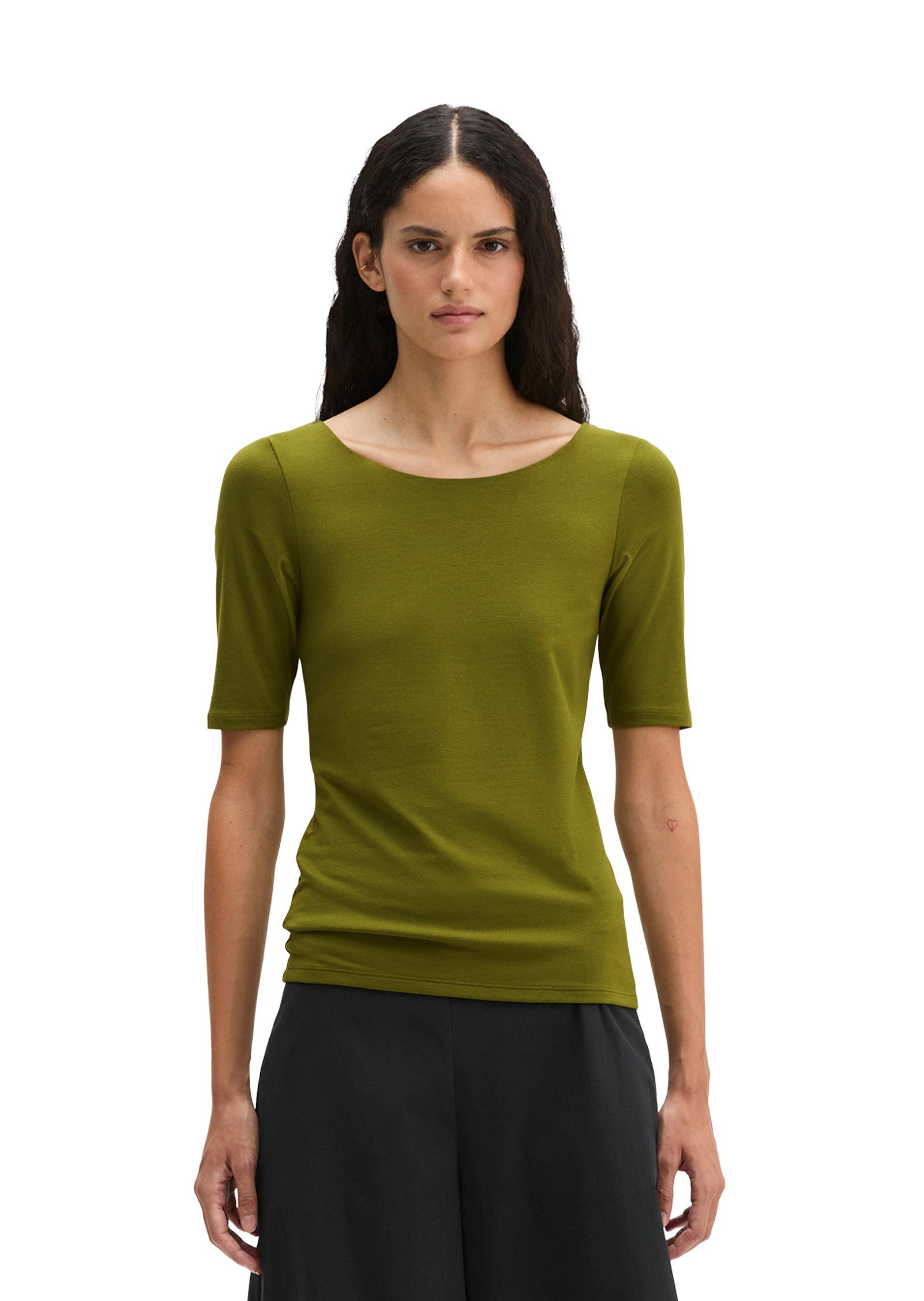 Marc O'Polo T-Shirt aus weichem Stretch-Jersey