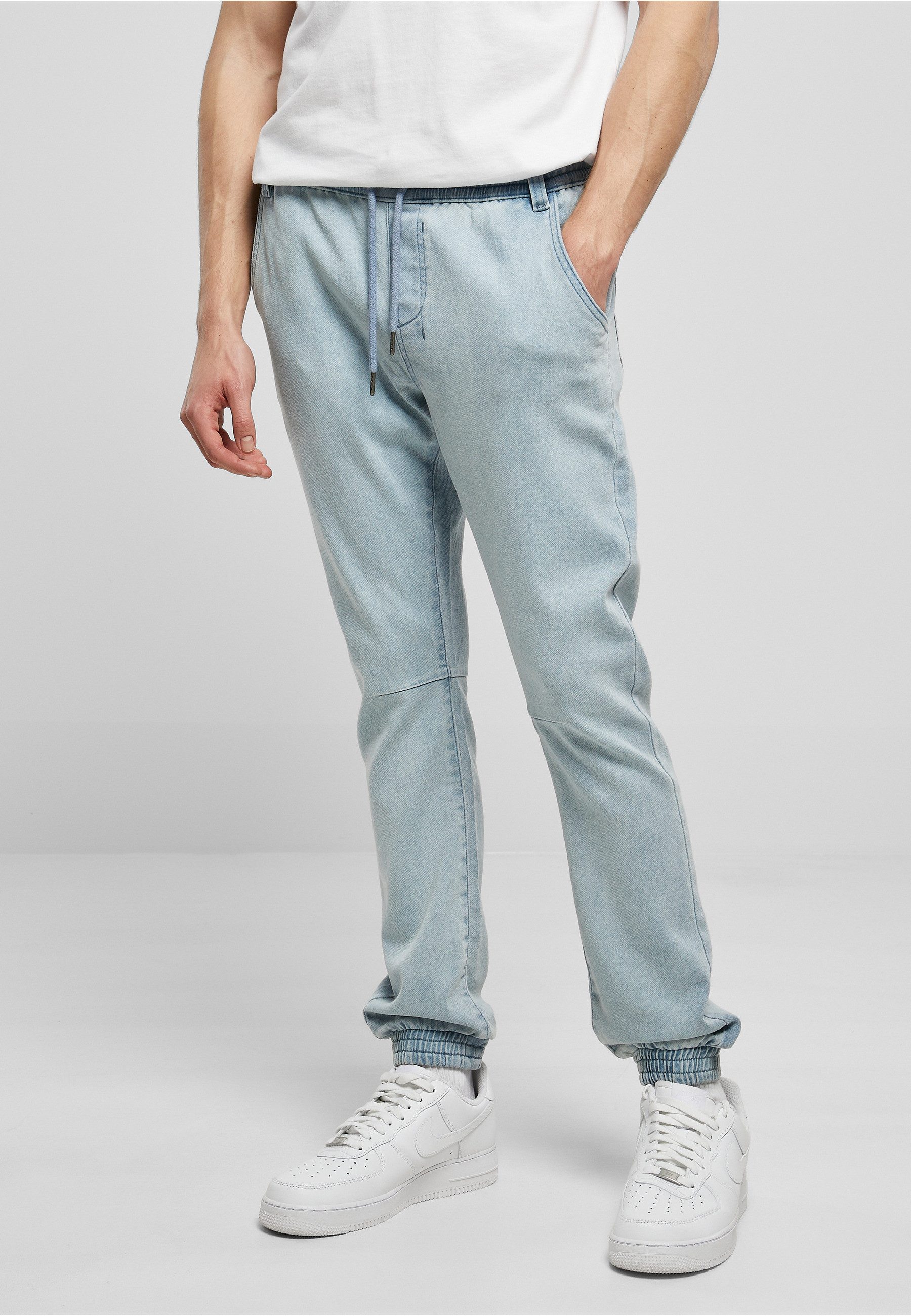 URBAN CLASSICS Bequeme Jeans Urban Classics Herren Knitted Denim Jogpants (1-tlg)