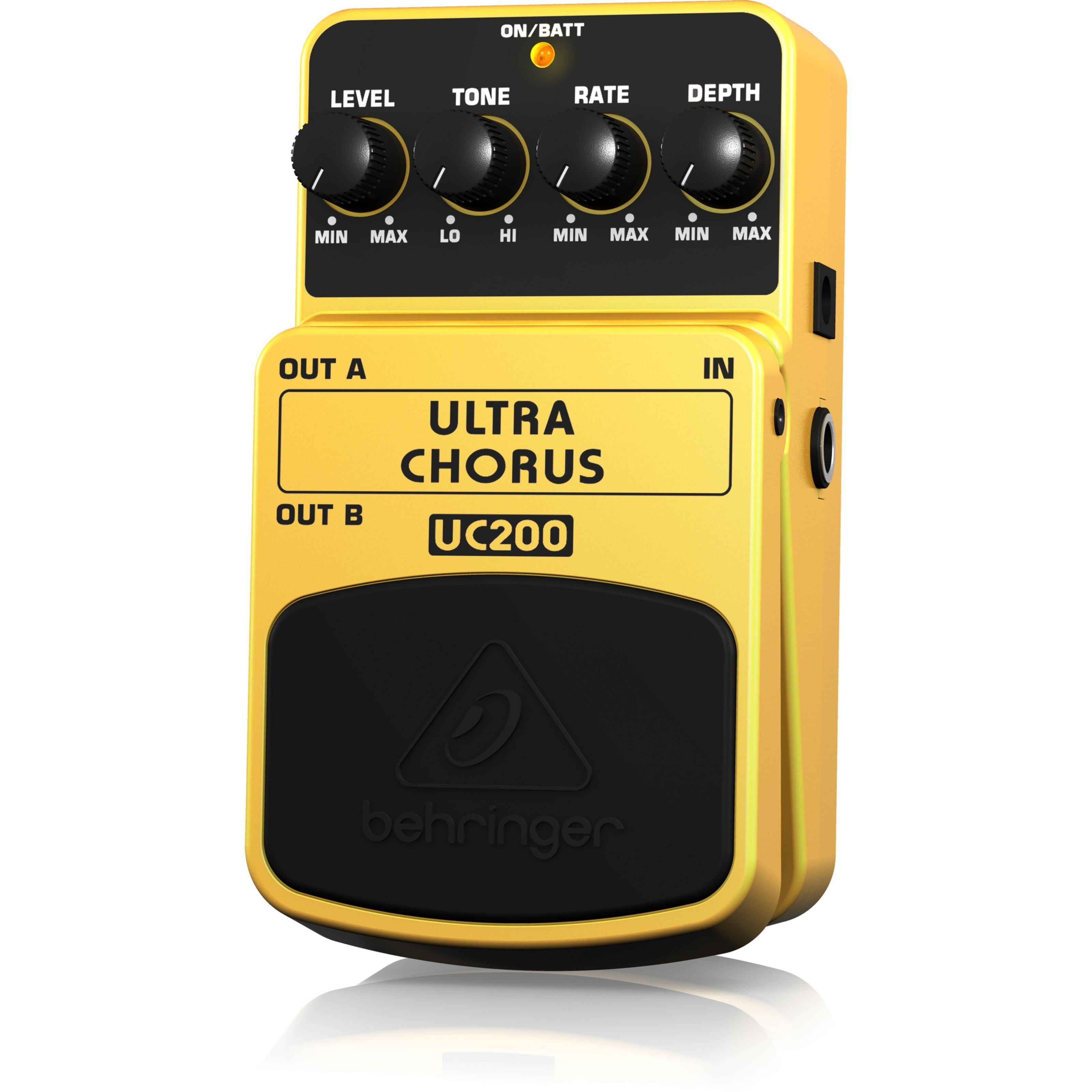 Behringer Musikinstrumentenpedal, (Effekte, Modulationseffekte), UC200 Ultra Chorus - Modulations Effektgerät für Gitarren