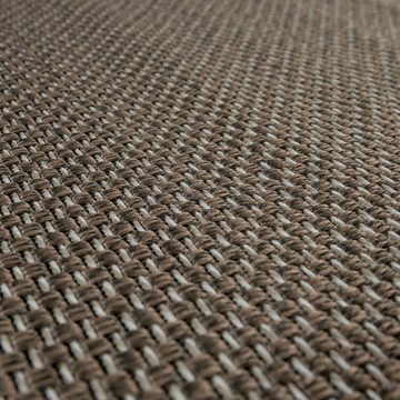 Teppich Sisala 270, Paco Home, rechteckig, Höhe: 4 mm, Flachgewebe, gewebt, Sisal Optik, Bordüre, In- und Outdoor geeignet