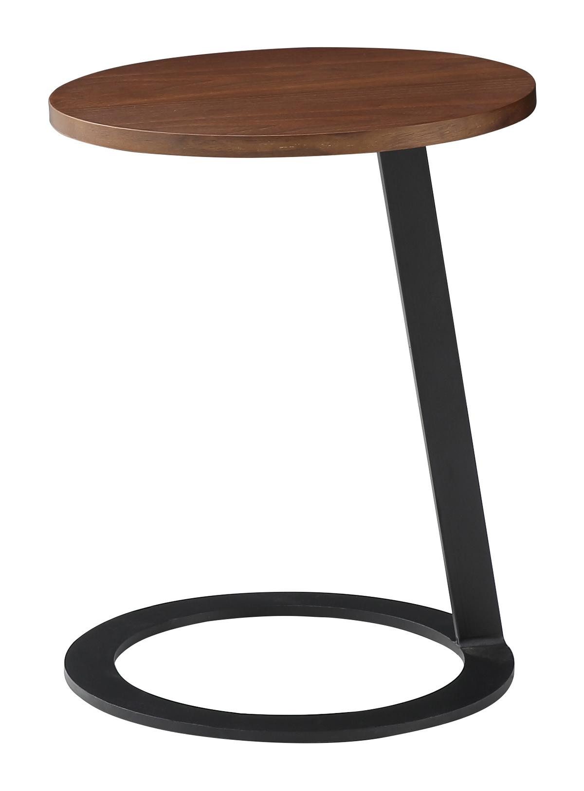 JVmoebel Couchtisch Runder Beistelltisch in Blau aus Holz und Metall von JAFRA (Packung), Made in Europa