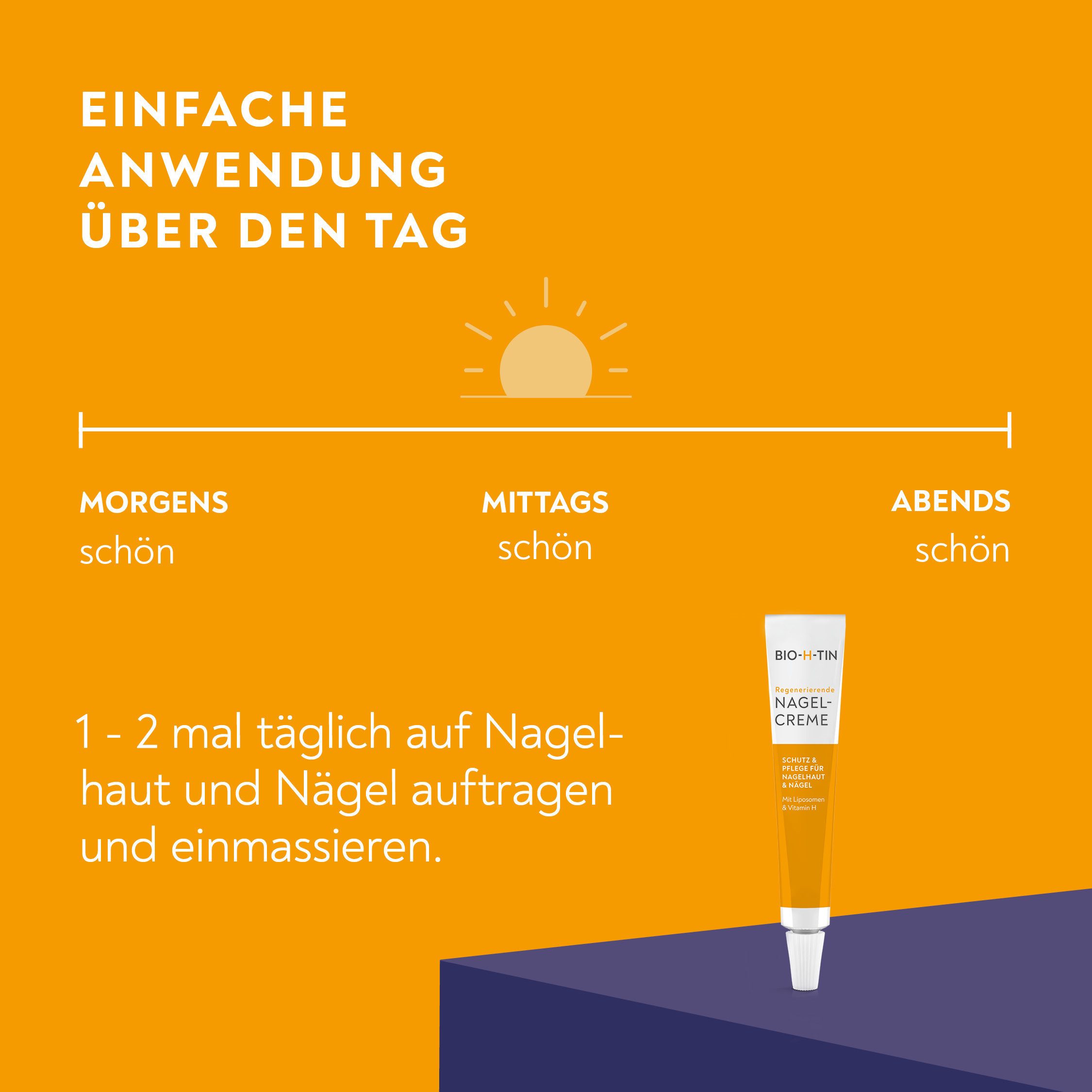 BIO-H-TIN® Nagelhautcreme Regenerierende Nagelcreme, 1-tlg. – Bild 4 von 5
