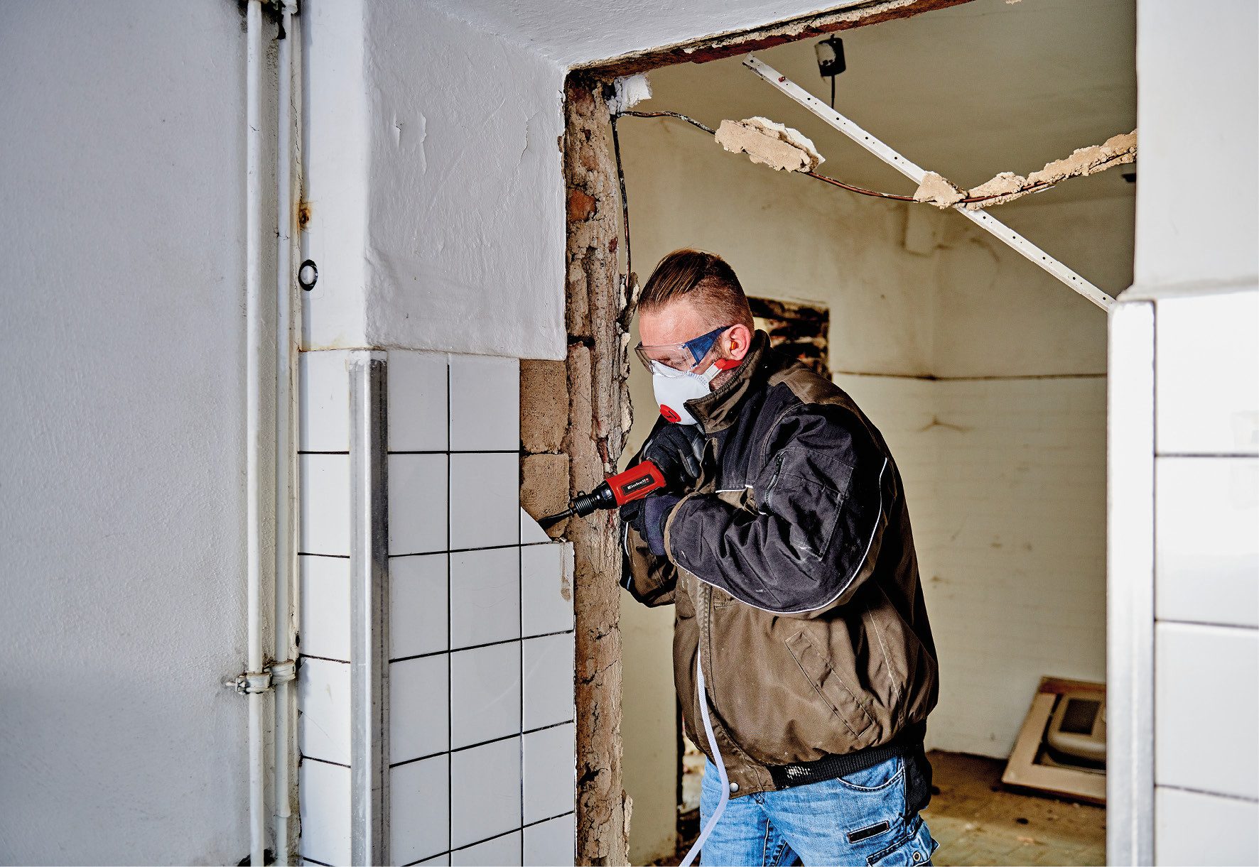 Einhell Kompressor TE-AC 430/50/10, 3000 W, max. 10 bar, 50 l, mit Keilriemenantrieb und ölgeschmierter Pumpe