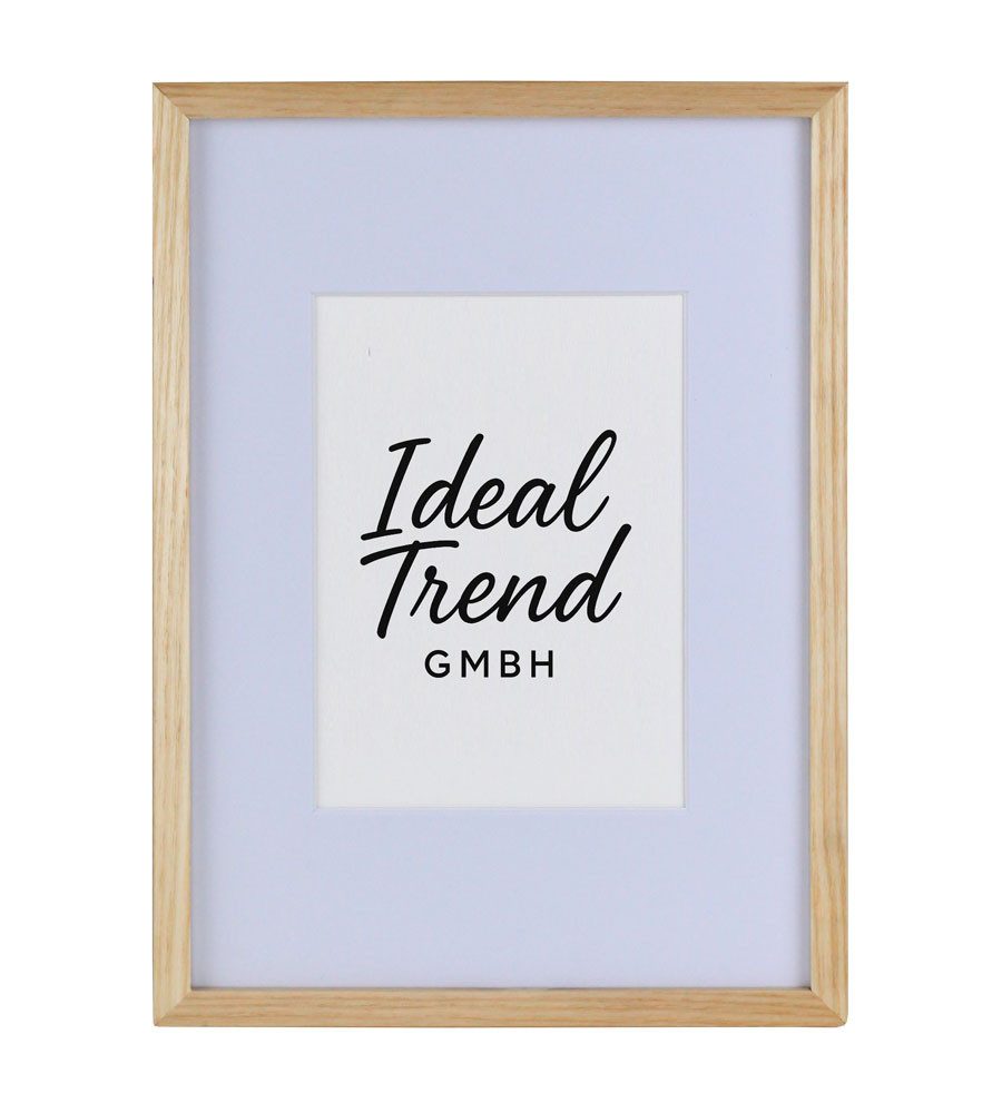 IDEAL TREND Bilderrahmen Bilderrahmen Massivholz Eiche günstig online kaufen