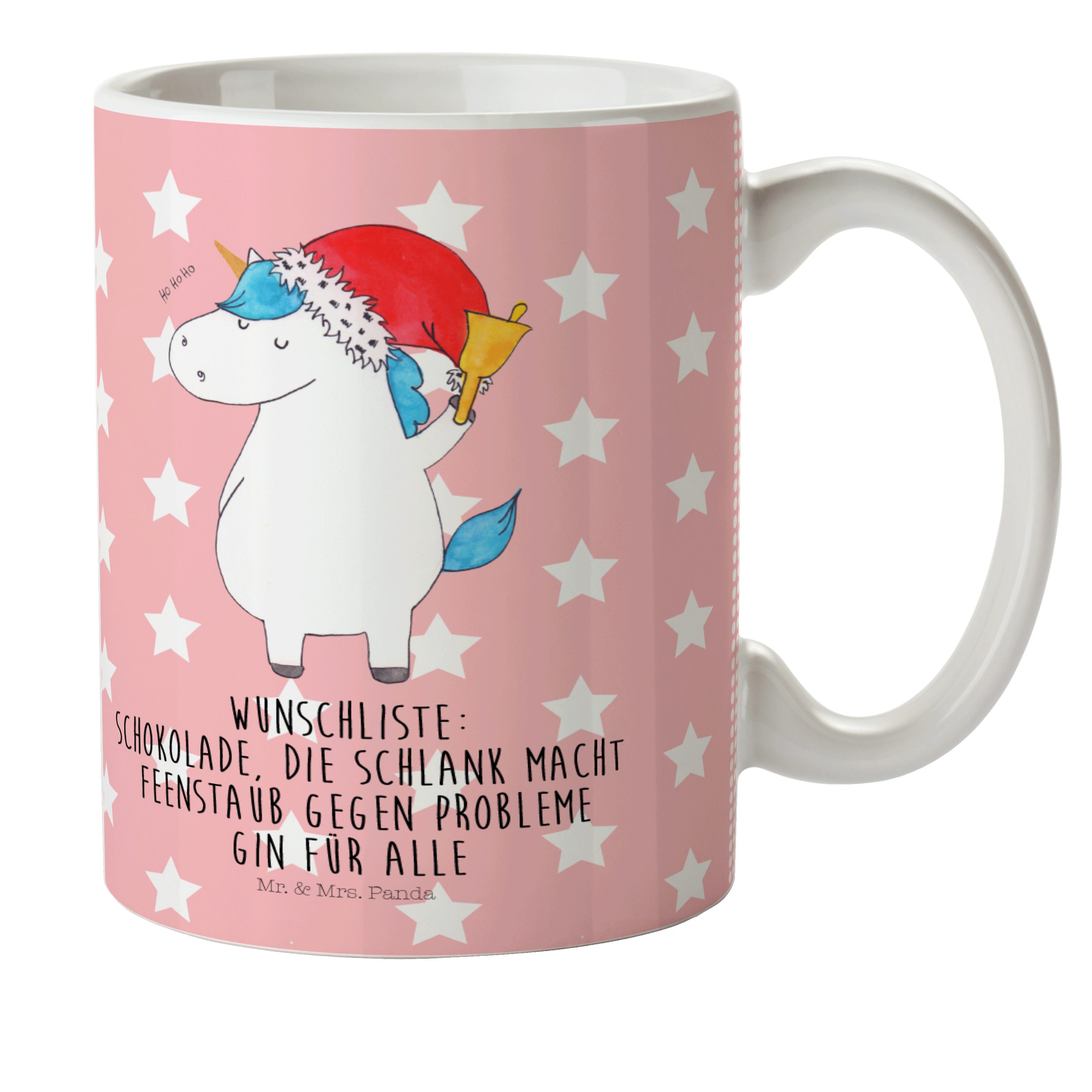Kunststoff Rot Ki, Pastell Tasse, Geschenk, Kunststoff Kinderbecher Mr. Weihnachtsmann Panda Einhorn & - - Mrs.