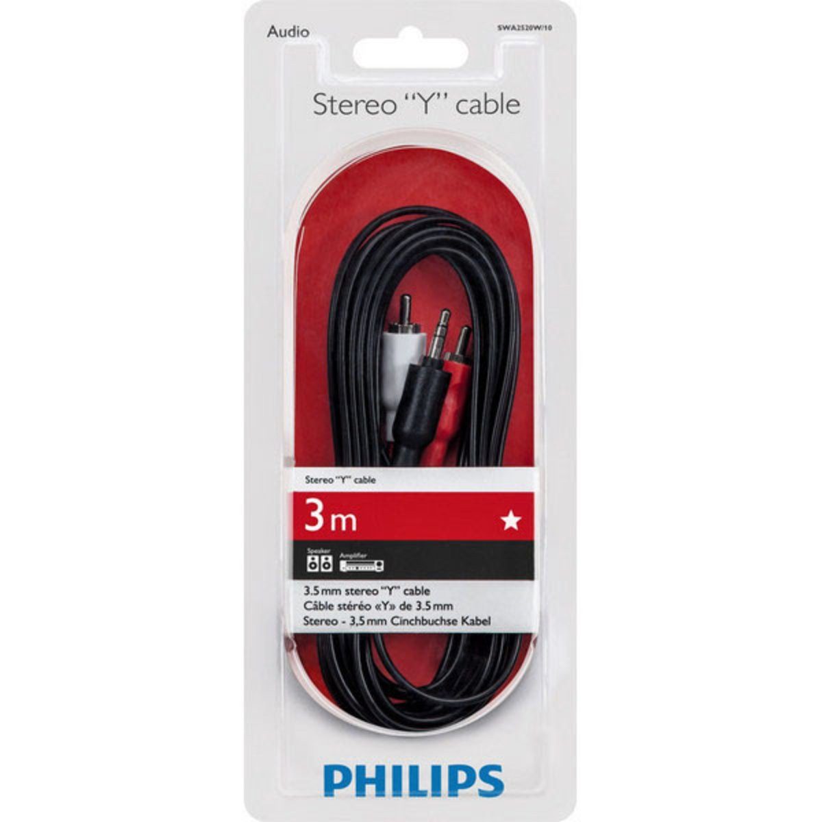 Philips Philips Kabel 1 Phil-SWA2527W/10 Verlängerungskabel