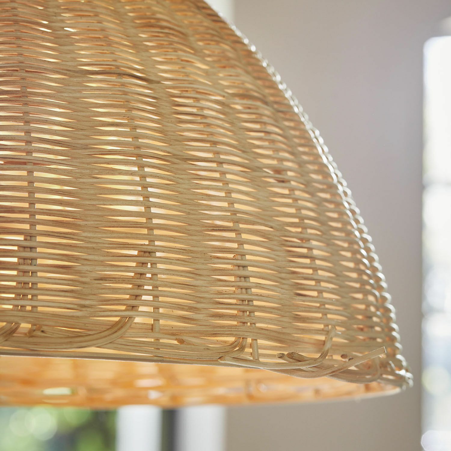 Mirabeau Hängeleuchten Hängelampe Santorano beige