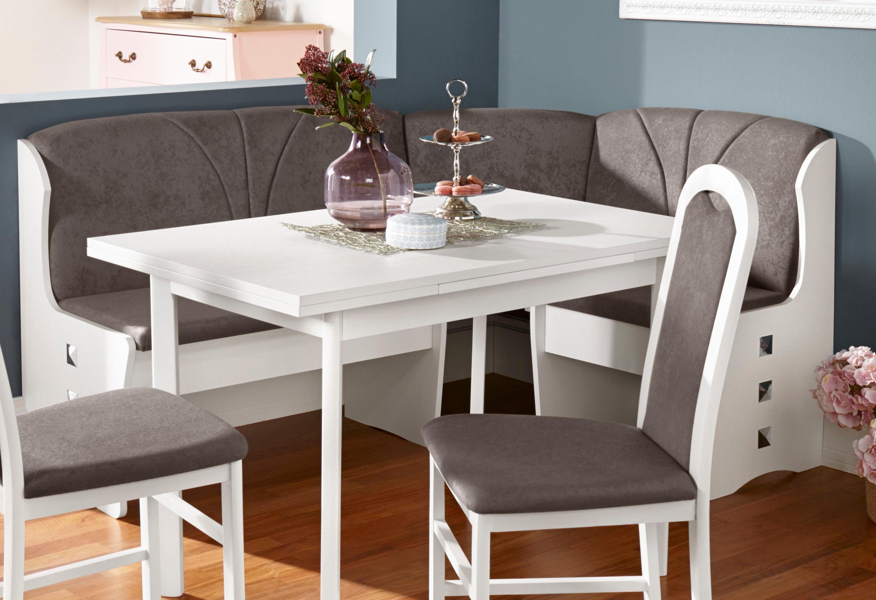 Eckbank »Paris«, Sitz und Rücken gepolstert online kaufen | OTTO