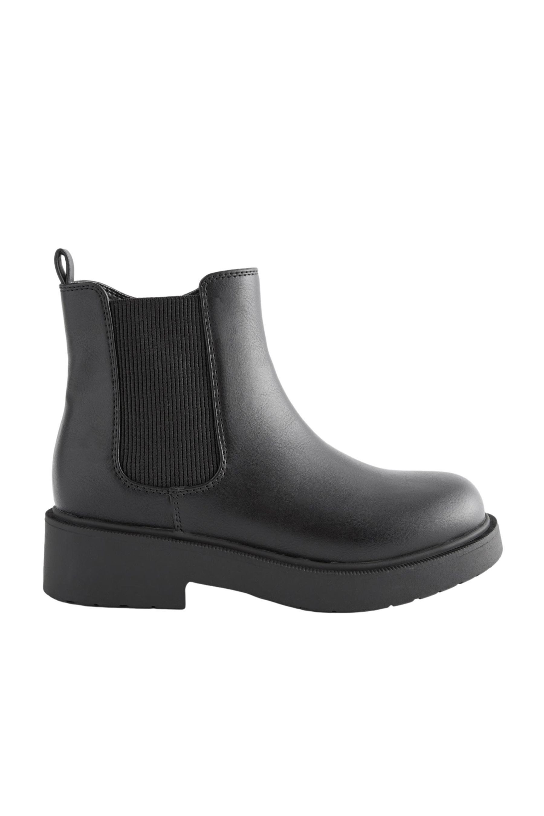 Next Markante Chelsea-Stiefeletten, weite Passform Chelseaboots (1-tlg)