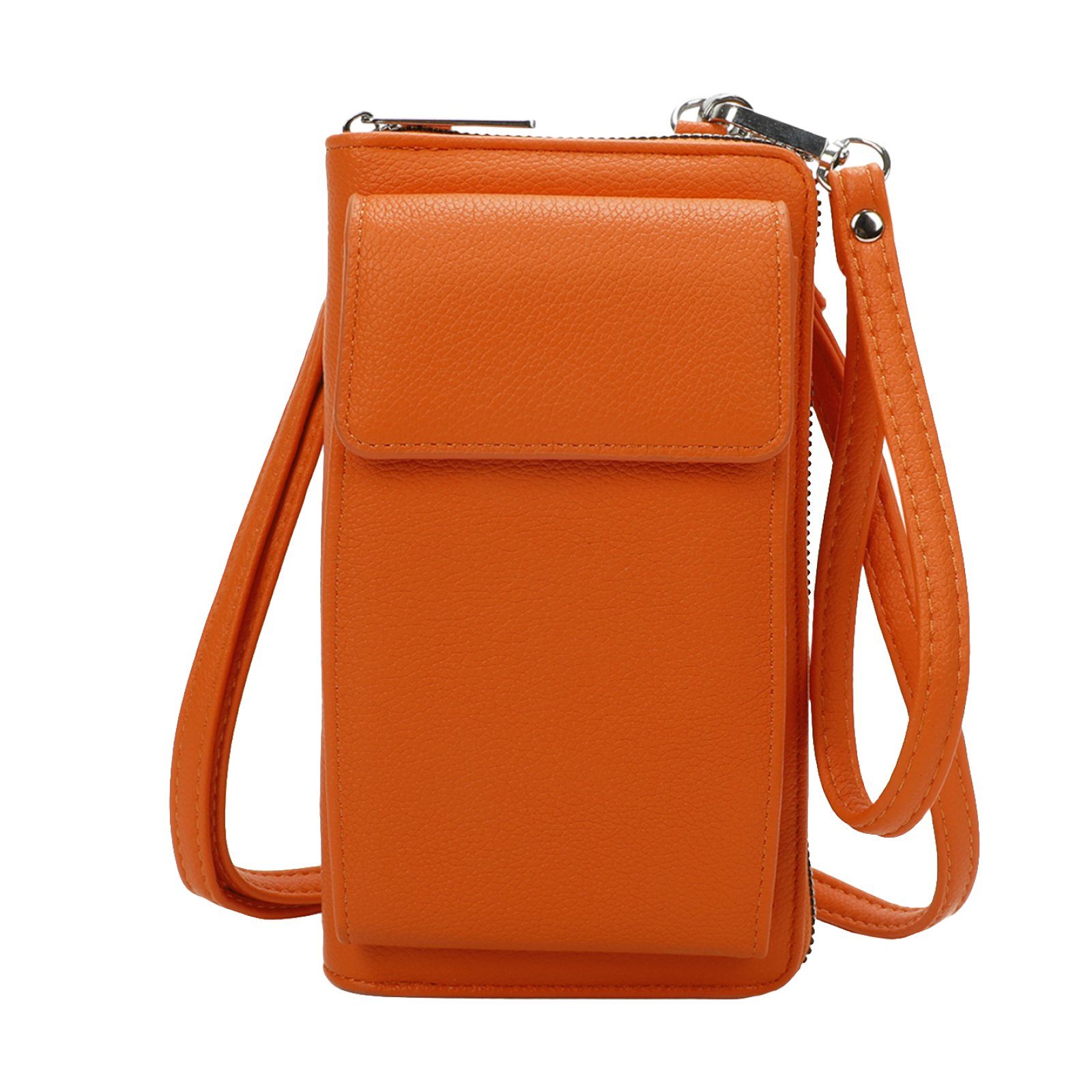 EAAKIE Umhängetasche Handytasche zum Umhängen Portemonnaie Damen Geldbörse Umhängetasche, als Schultertasche, CrossOver, Umhängetasche tragbar