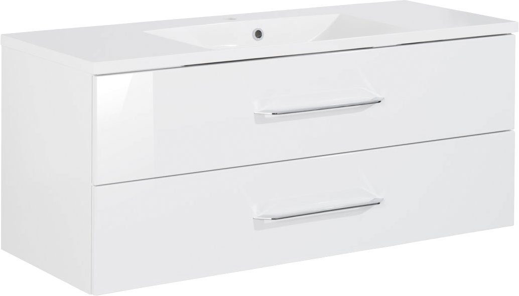 FACKELMANN Waschtisch B.clever, Badmöbel Breite 120 cm