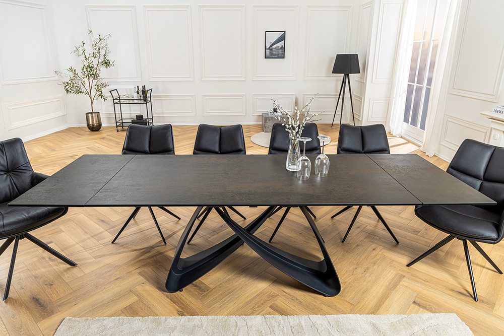 riess-ambiente Esstisch INFINITY 180-260cm rost / günstig online kaufen