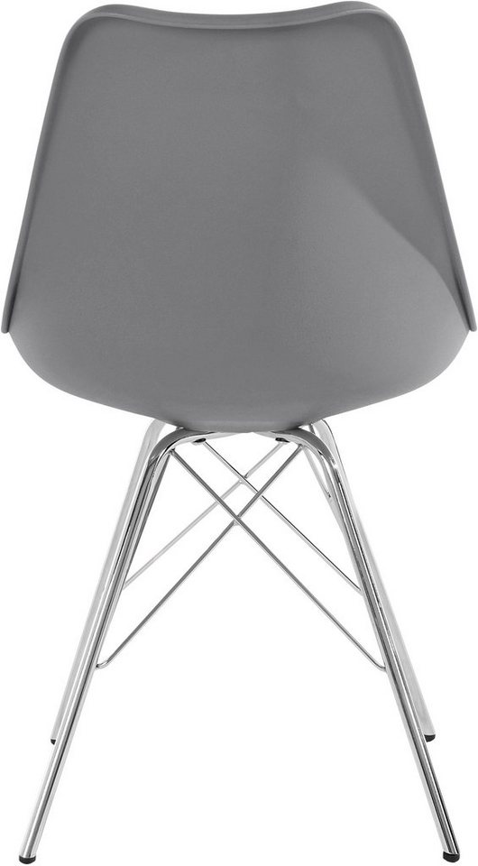 Homexperts Esszimmerstuhl »Ursel 03« (Set, 2 Stück), Sitzschale mit Sitzkissen in Kunstleder-HomeTrends