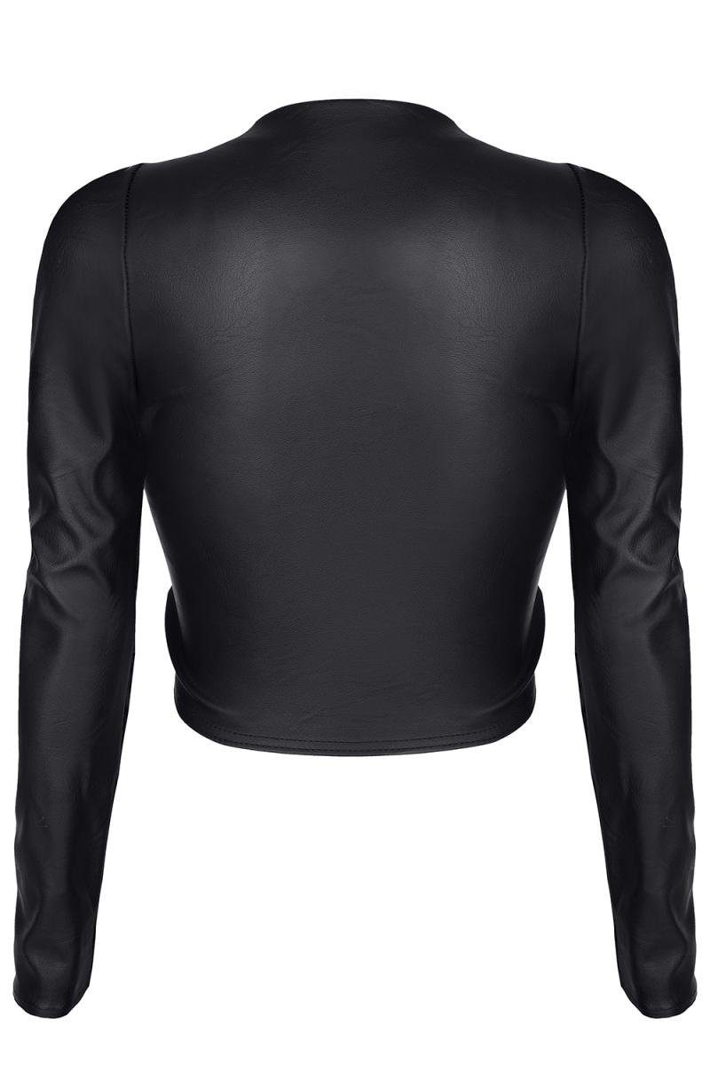 Demoniq Yogatop Top in schwarz - XL