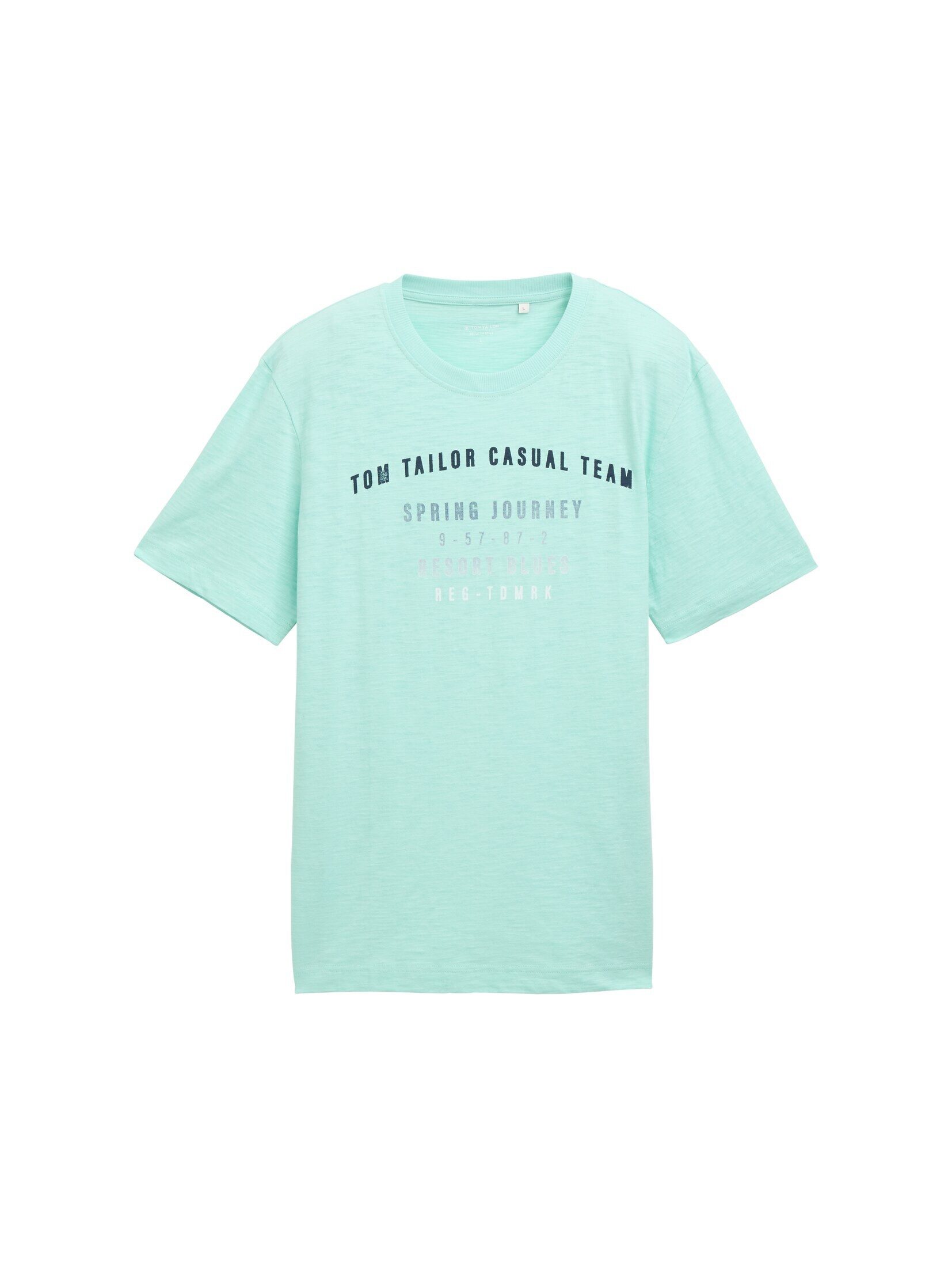 TOM TAILOR T-Shirt T-Shirt aus Baumwolle günstig online kaufen