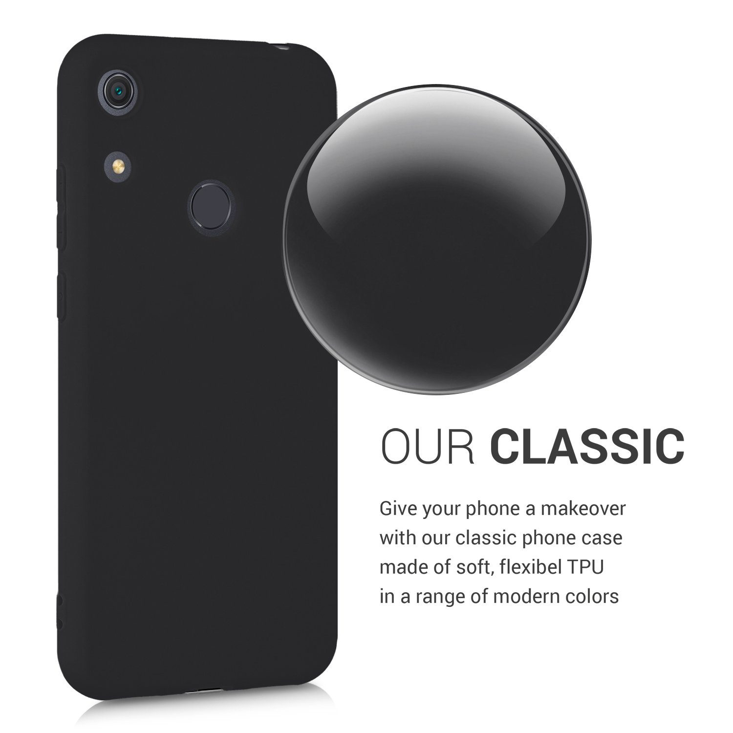 kwmobile Handyhülle Hülle für Huawei Y6s (2019), Hülle Silikon - Soft Handyhülle - Handy Case Cover
