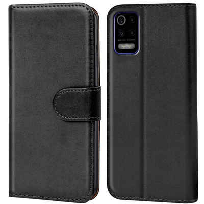 CoolGadget Handyhülle Book Case Handy Tasche für LG K52 6,6 Zoll, Hülle Klapphülle Flip Cover Etui Schutzhülle stoßfest
