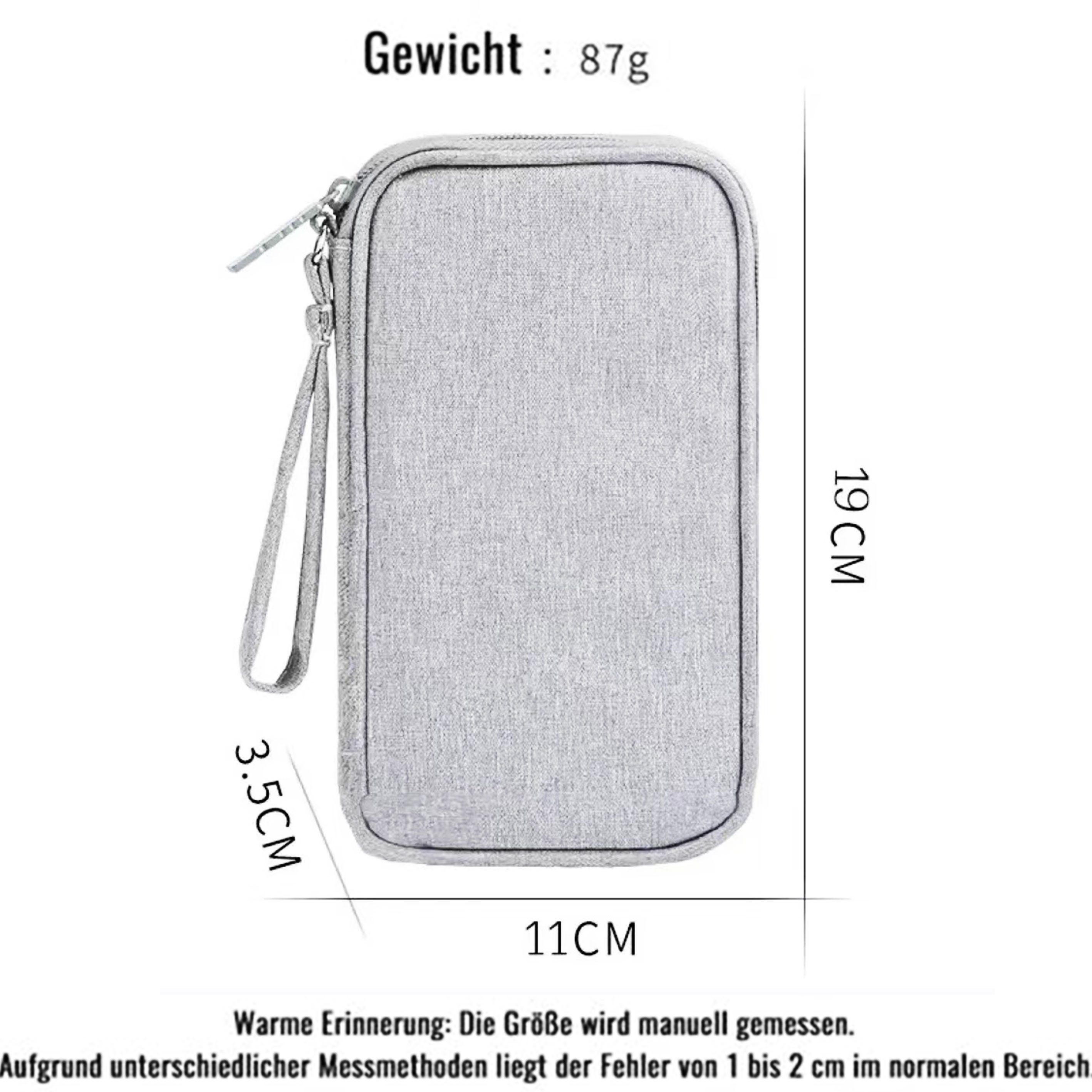 kamo Tragetasche Hard Case für Zubehöraufbewahrung, kompakt, Grau (1-tlg), günstig online kaufen