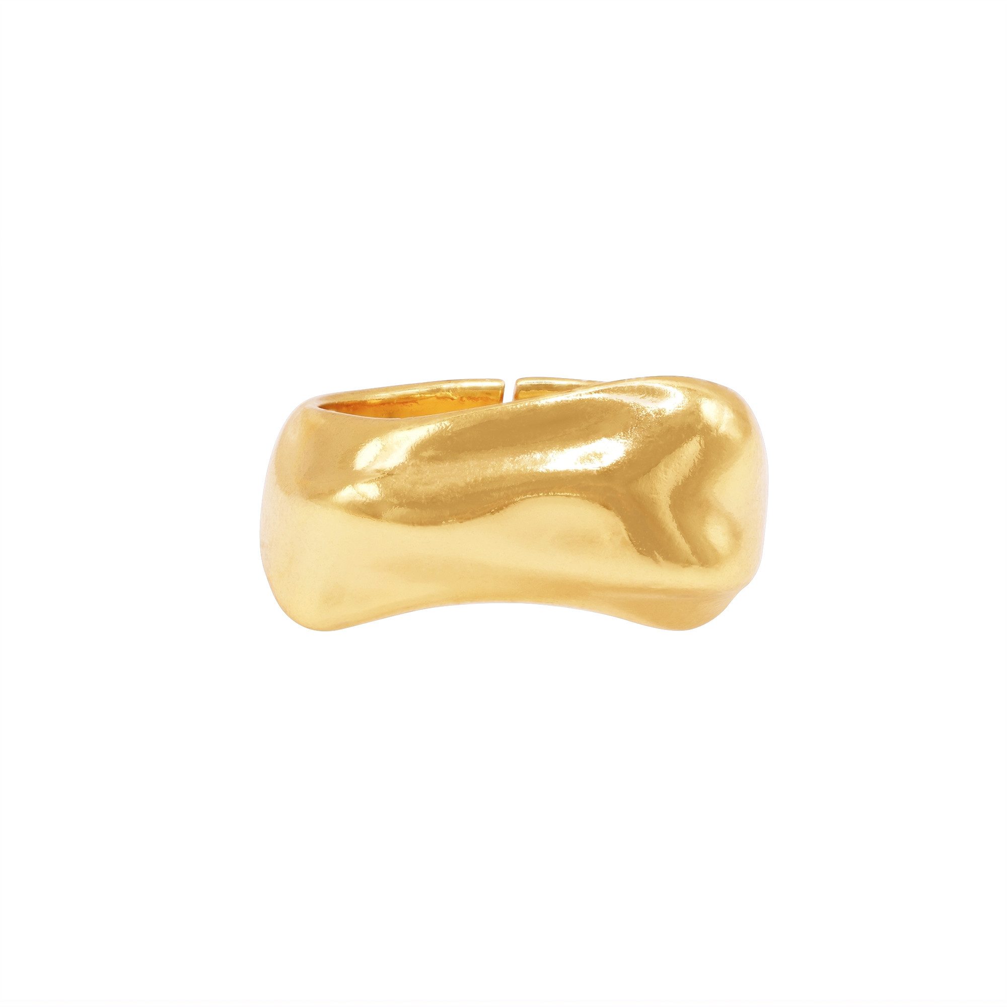 Fingerring Florie goldfarben