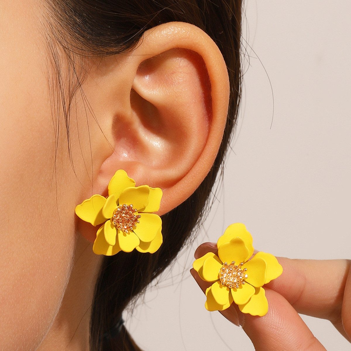 KARMA Ohrstecker-Set Damen Blumen – Florale Ohrringe für Frauen Blüten Somm günstig online kaufen