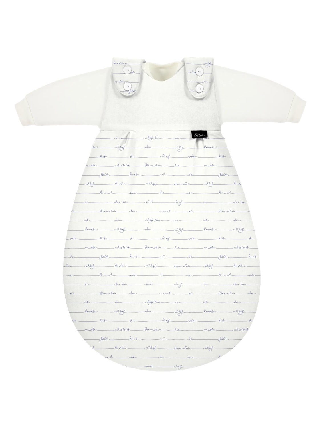 Alvi® Babyschlafsack Baby-Mäxchen 3-teilig Baumwolle (3 tlg., 1x Außensack, 2x Innensack), TOG Wert: 2.5