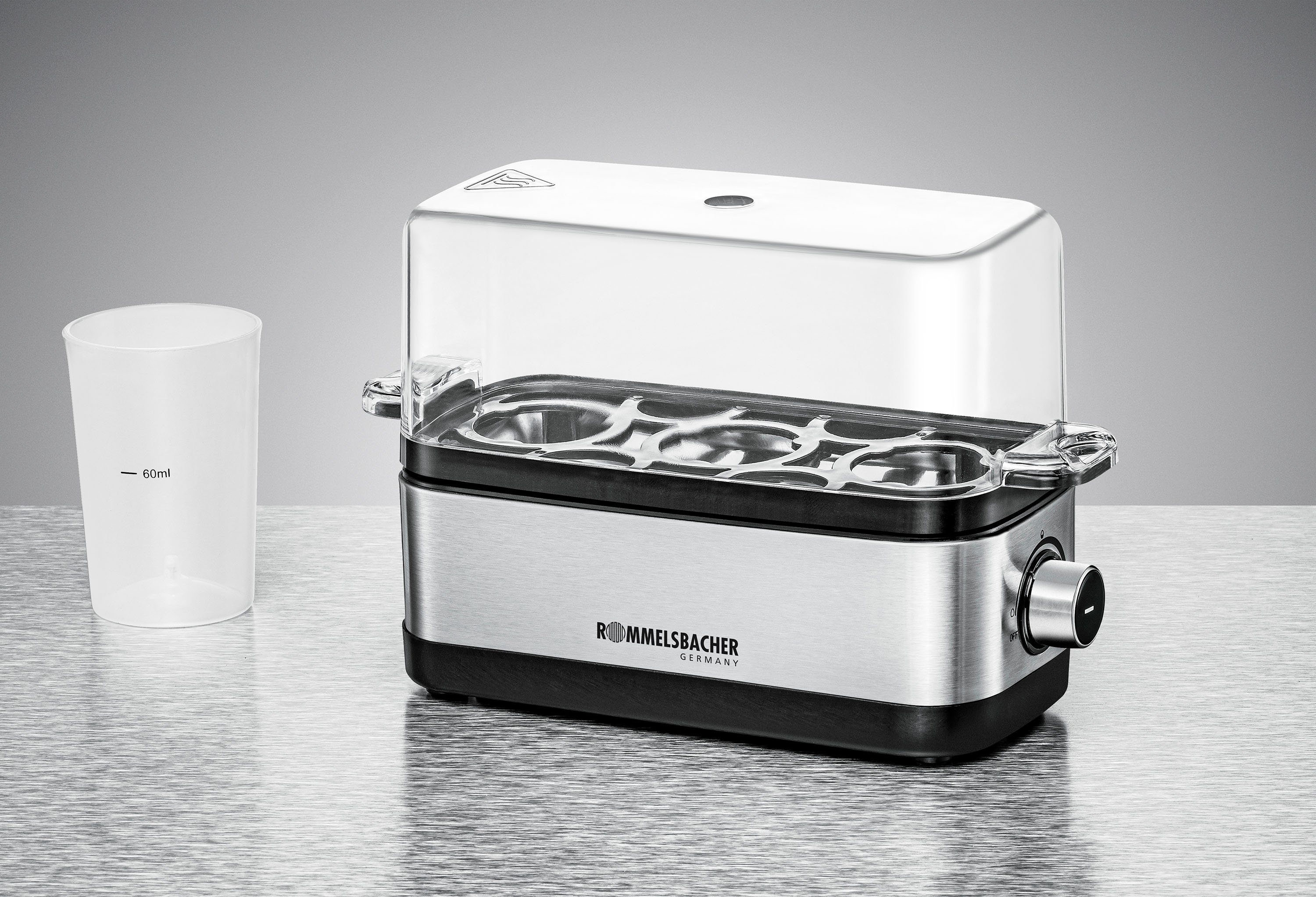 Rommelsbacher Eierkocher ER 300, Anzahl Eier: 3 St., 300 W