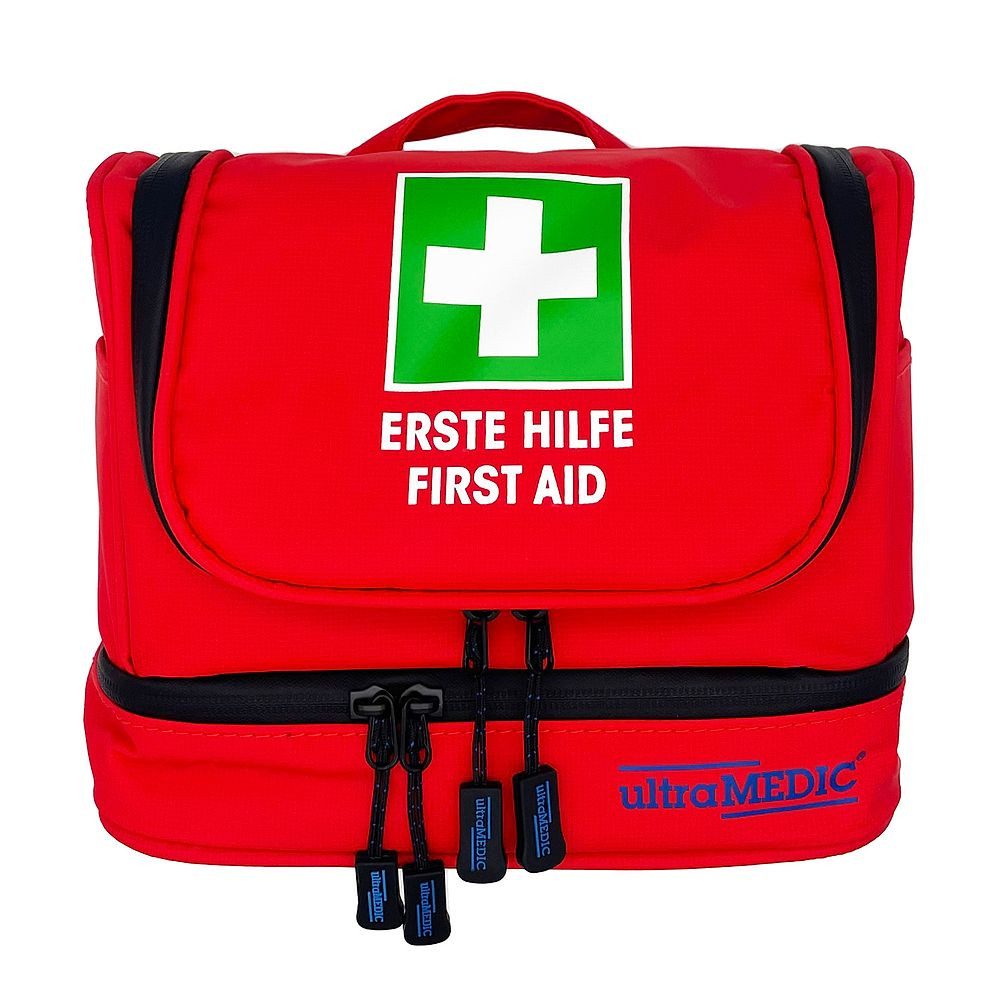 Ultramedic Erste-Hilfe-Koffer Erste-Hilfe-Tasche ultraPouch Basic, DIN 13157:2021 konforme Verbandstofffüllung