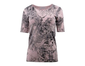 Passioni 2-in-1-Pullover Twinset mit verspieltem Allover-Print