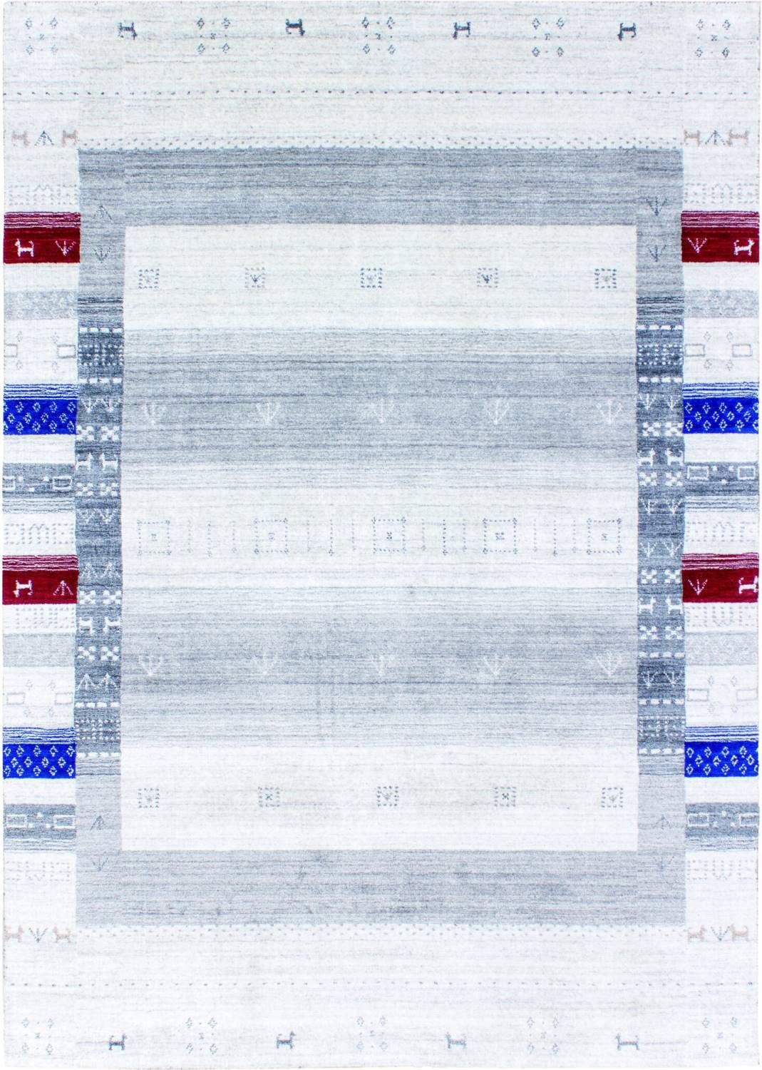 Rug Studios Teppich LHATI, Rechteckig, Höhe: 18 mm, Handgefertigt, 170 x 240 cm, Multi