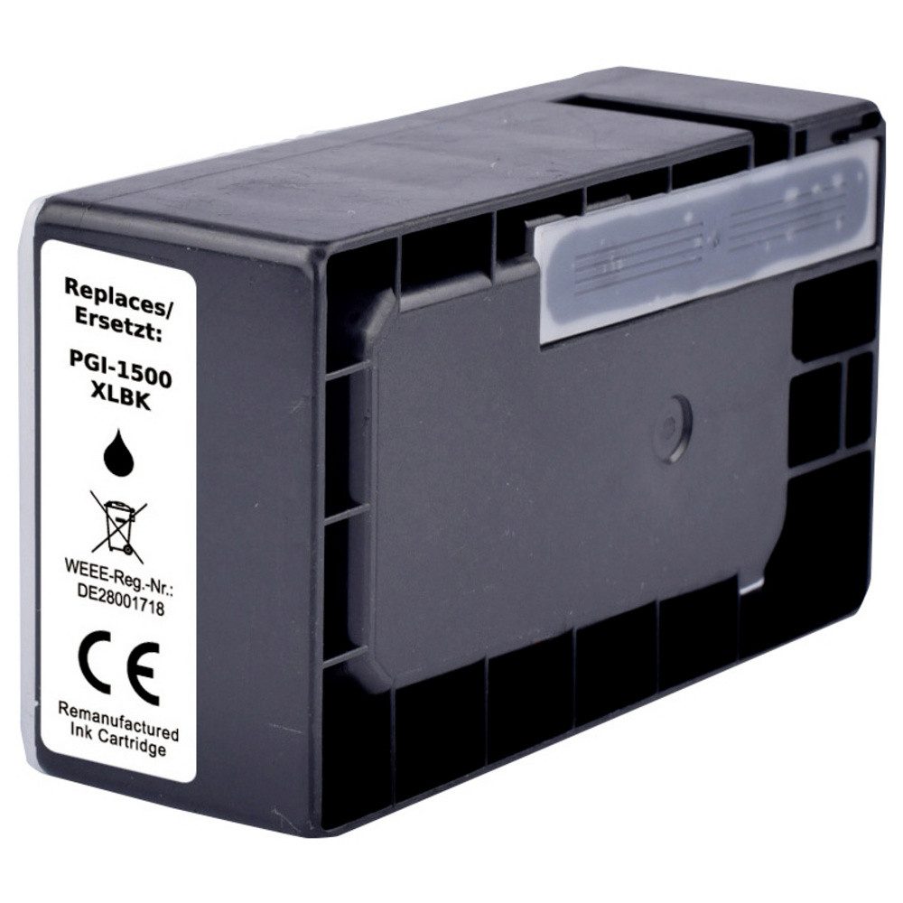 Renkforce Renkforce Druckerpatrone ersetzt Canon PGI-1500BK XL Kompatibel Schwa Tintenpatrone