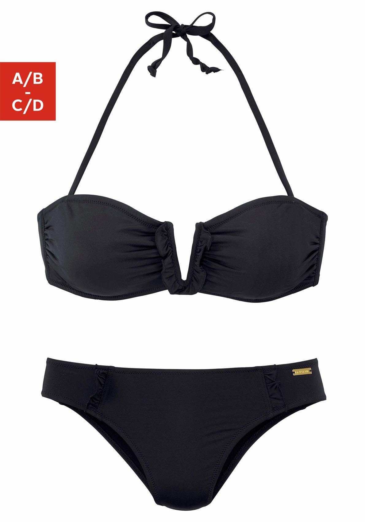 Homeboy BandeauBikini mit verspieltem Design OTTO