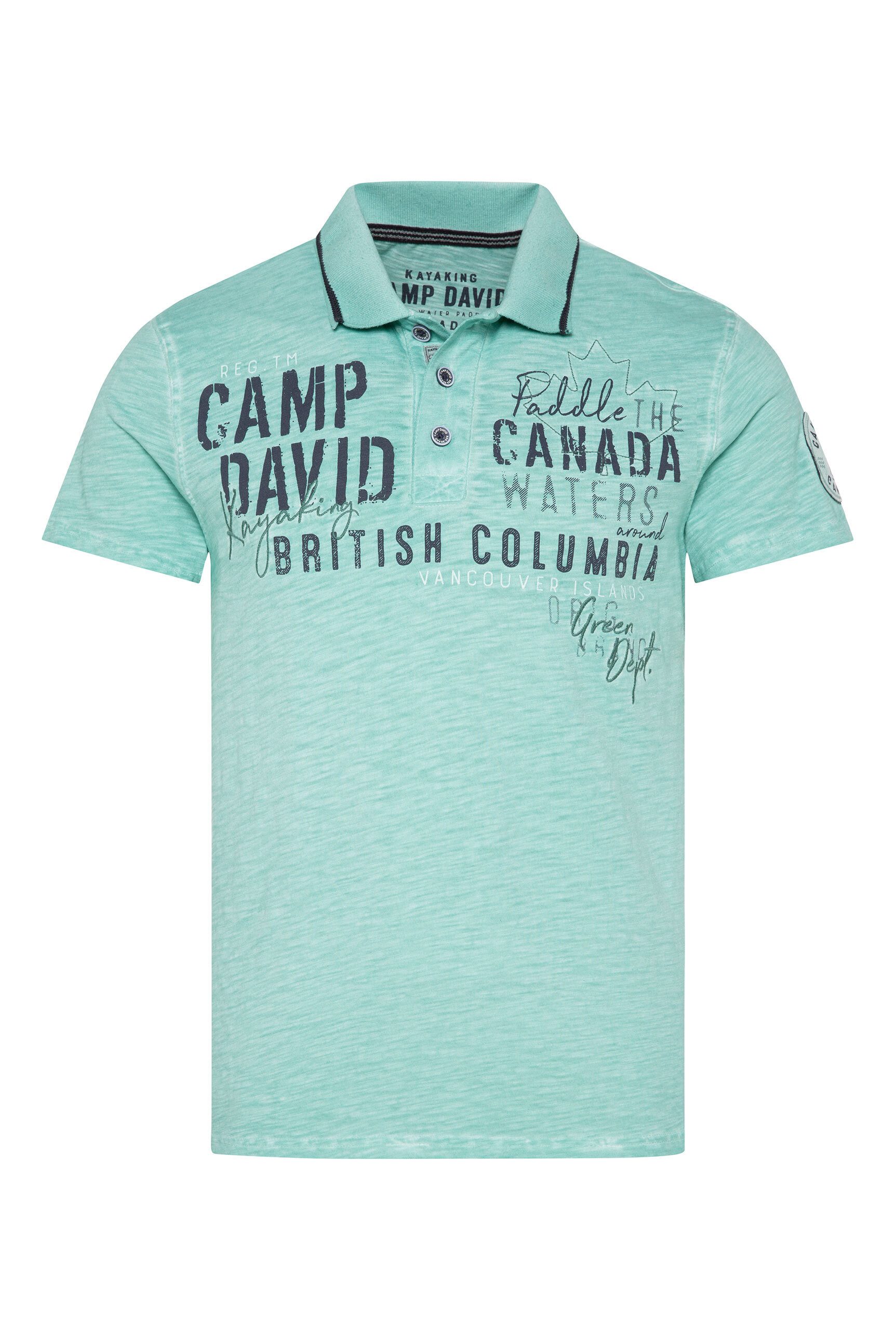 CAMP DAVID Poloshirt aus Baumwolle günstig online kaufen