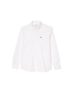 Lacoste Langarmhemd Hemd Langarmhemd mit Button-Down-Kragen und (1-tlg)