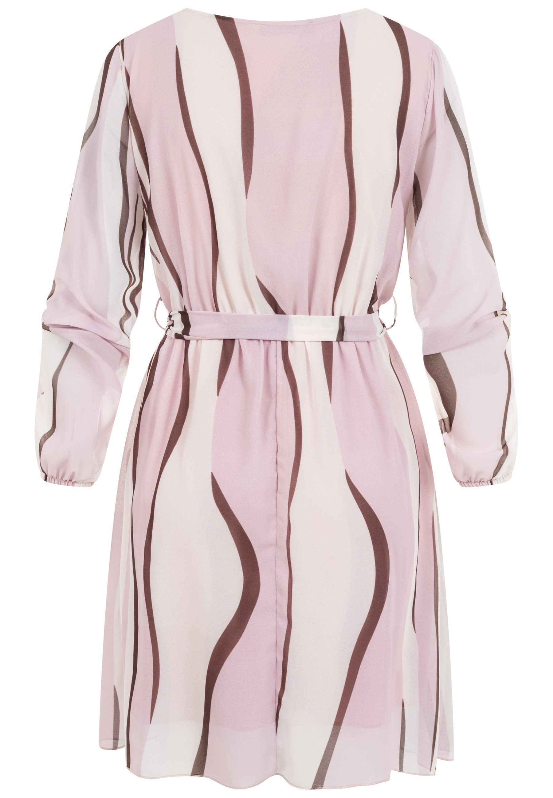 CLOUD 5IVE A-Linien-Kleid CLOUD 5IVE Long-sleeve Dress Waves (1-tlg) – Bild 2 von 5