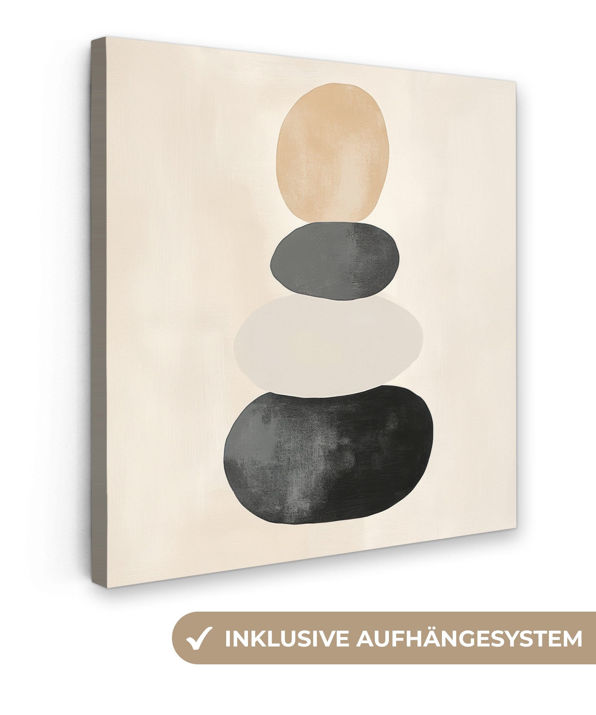 OneMillionCanvasses® Leinwandbild Japandi - Wabi sabi günstig online kaufen