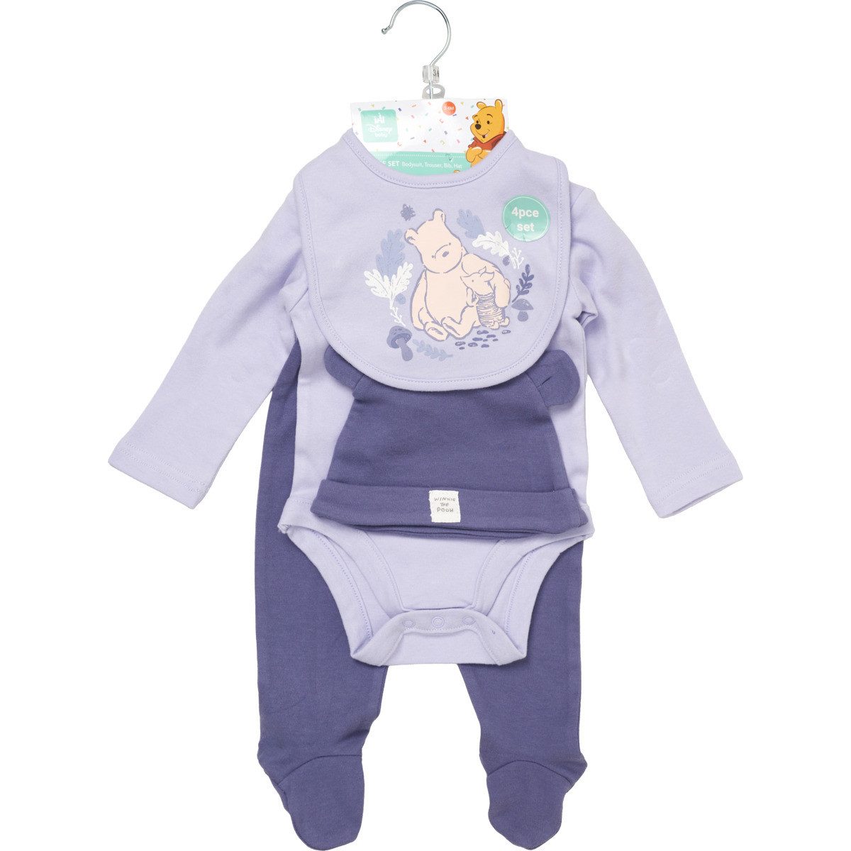 Disney Erstausstattungspaket Winnie Pooh Mädchen, Unisex Kinder (Pack, 4-tlg., 4)