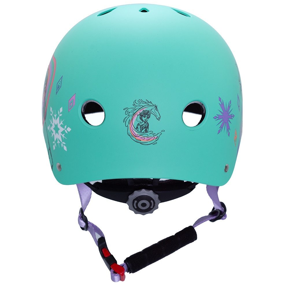 Seven Polska Kinderfahrradhelm Disney Fahrradhelm "FROZEN", Roller Blades, 52-56cm, ab ca. 6 Jahre