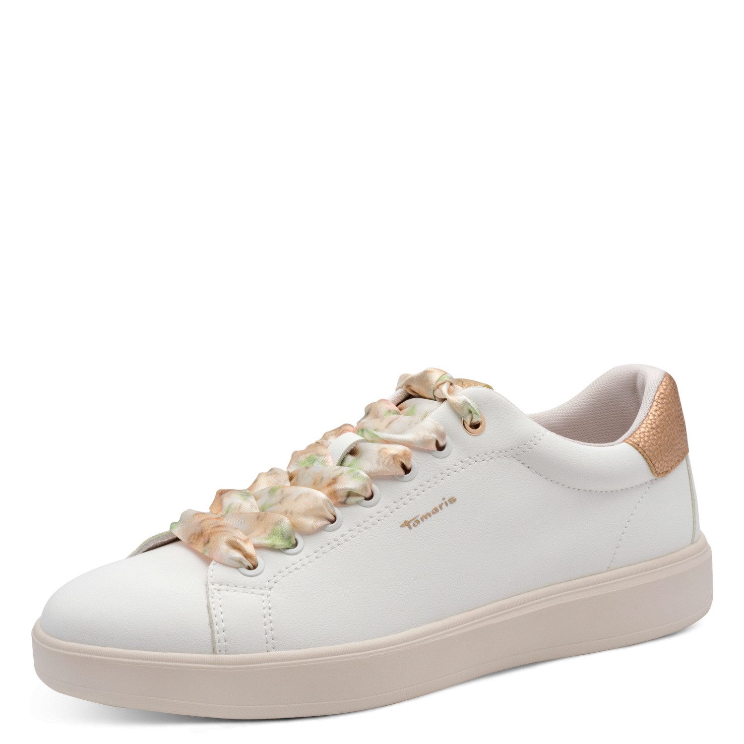 Tamaris Plateausneaker Freizeitschuh, Halbschuh, Schnürer in veganer Verarbeitung