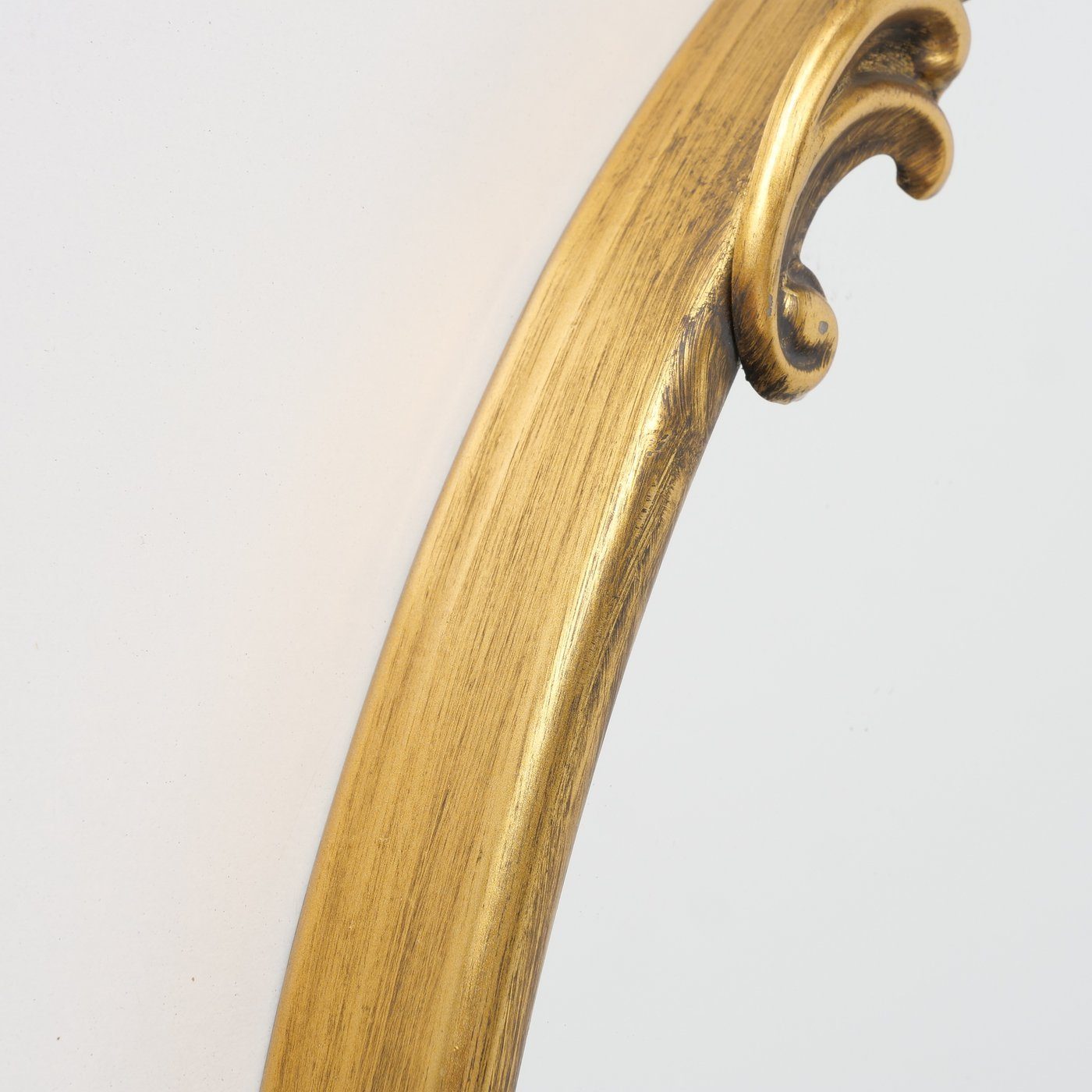 gold in H64cm, Spiegel BOLTZE rund Wandspiegel "Madeleine" Metall/Glas aus