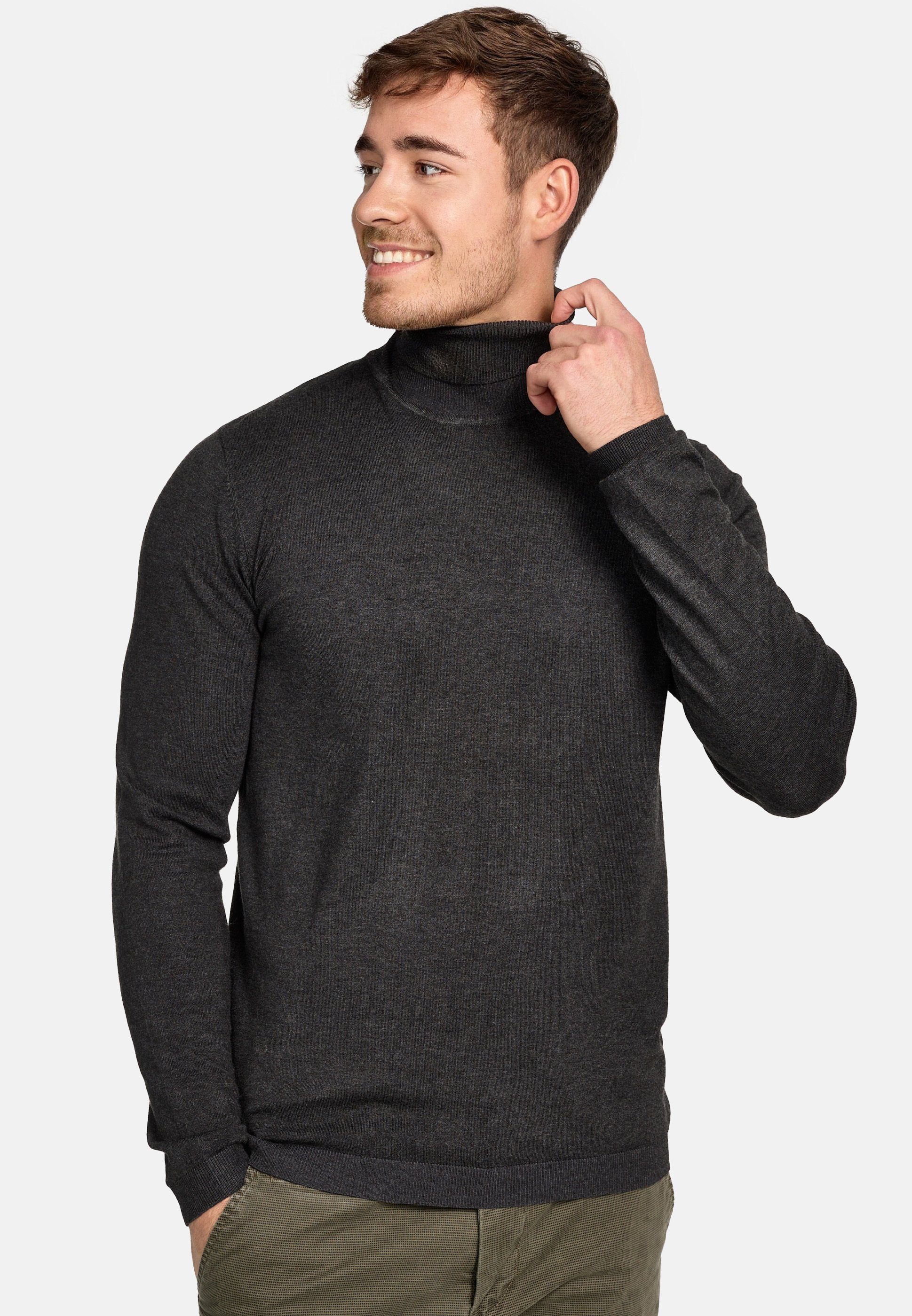 Malcolm Charcoal Rollkragenpullover Jeff Mix