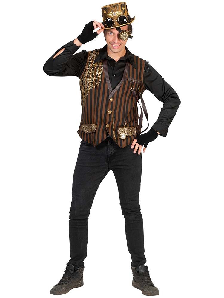 Funny Fashion Kostüm Weste Steampunk Stanley günstig online kaufen
