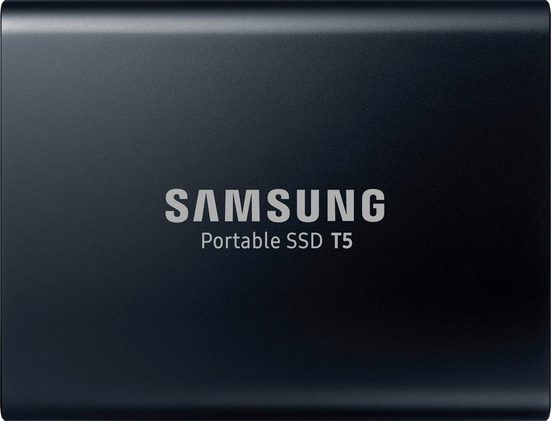 Samsung »Portable SSD T5 1 TB« externe SSD (1 TB) 540 MB/S Lesegeschwindigkeit, 540 MB/S Schreibgeschwindigkeit)