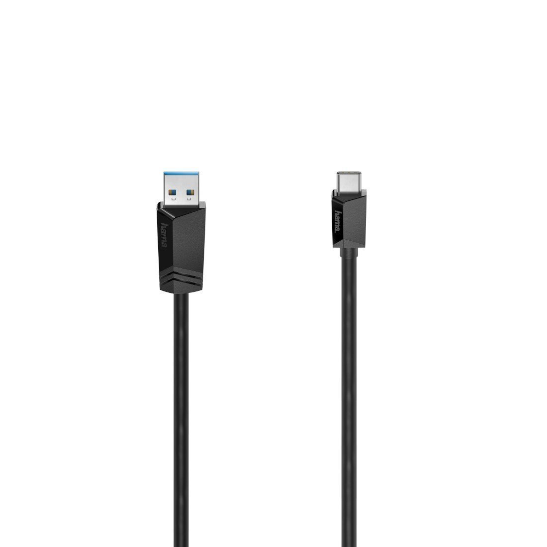 Hama USB C Kabel, USB A Stecker, USB C Stecker, USB 3.2 Gen2, 10 Gbit s USB-Kabel, USB Typ A, USB-C, (100 cm)