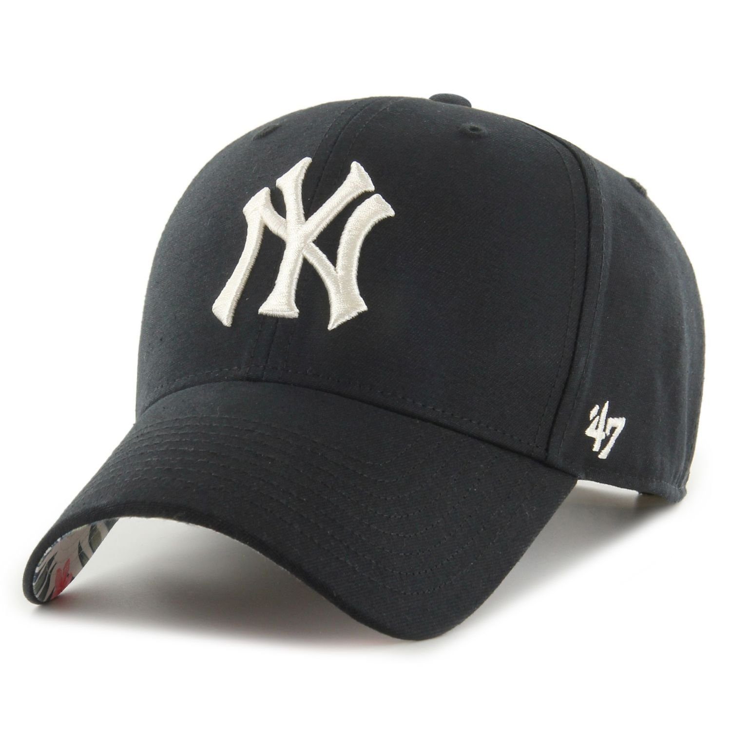 '47 COASTAL Fit New Cap Yankees York Brand FLORAL Relaxed Baseball