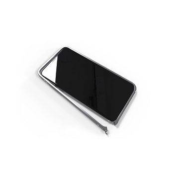 KMP Creative Lifesytle Product Handyhülle Schutzrahmen für iPhone X Silver 5,8 Zoll