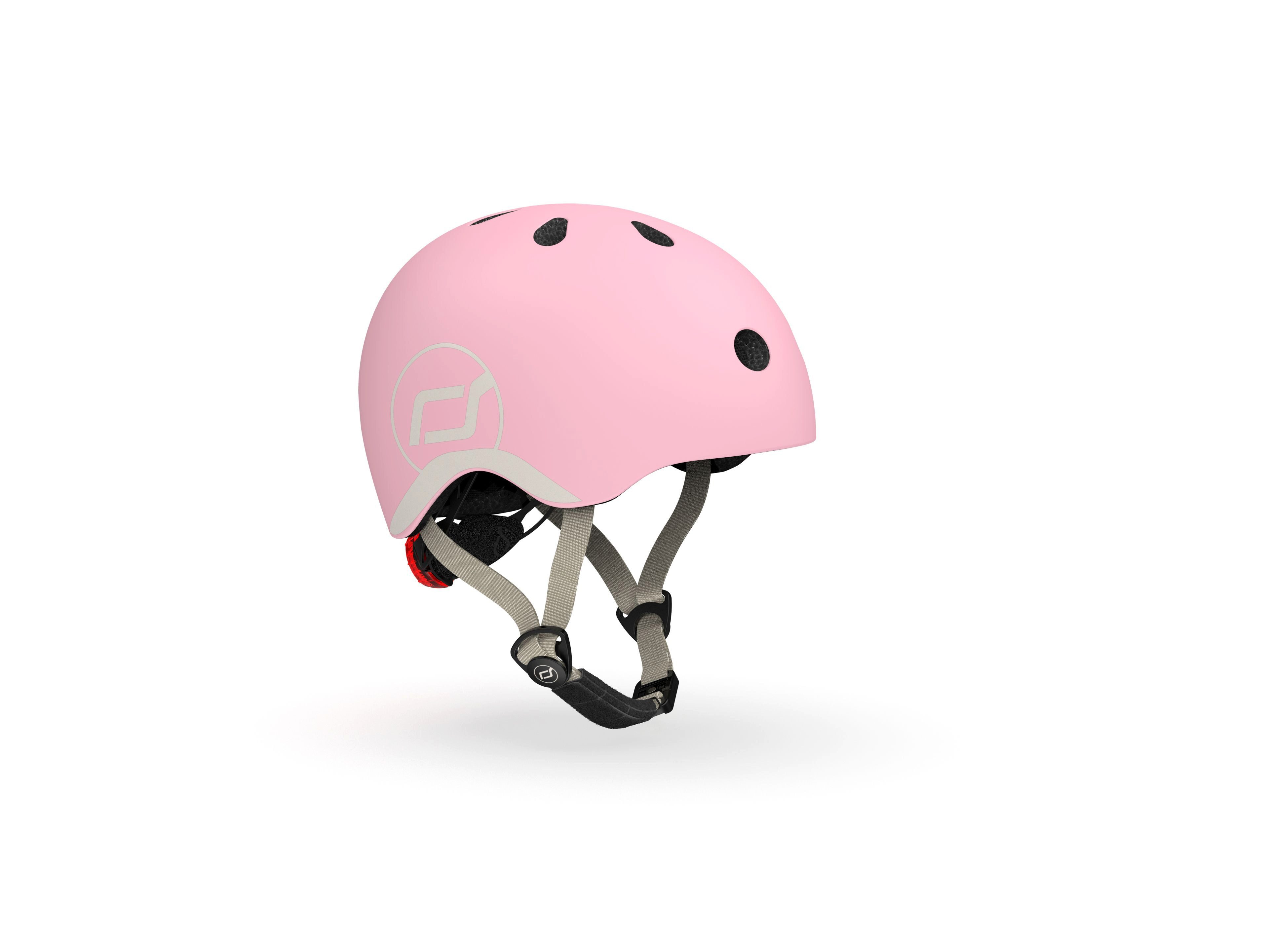 Scoot and Ride Kinderhelm Helm XXS Rose, Kinderfahrzeug-Helm, Babyhelm Rosa