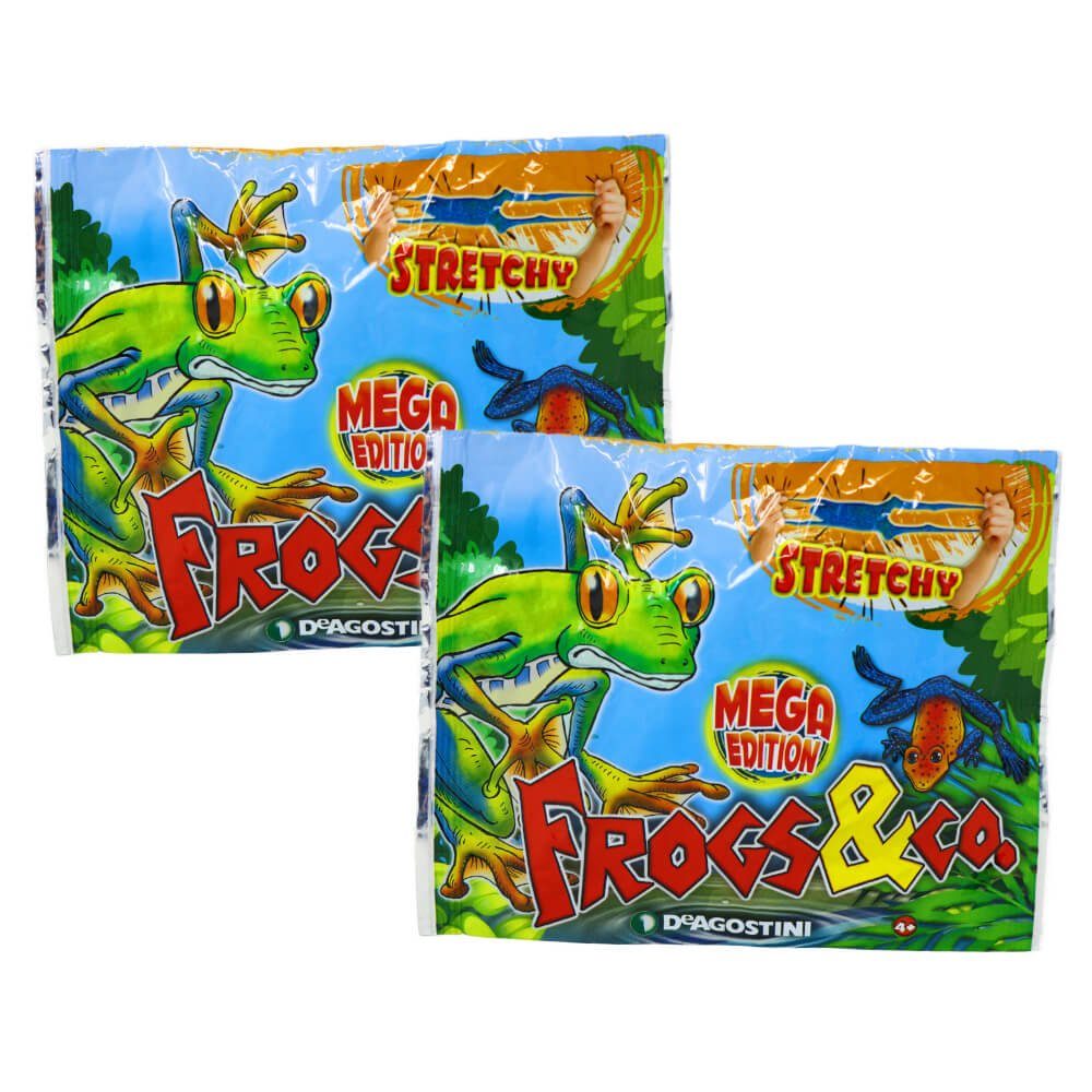 DeAgostini Sammelfigur DeAgostini Frogs & Co 3D Mega Edition Sammelfigur 2 Tüten (Set