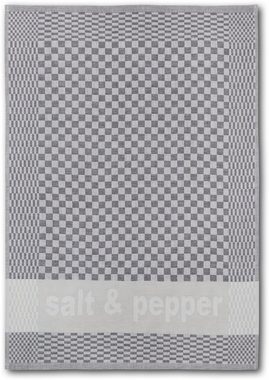 Dyckhoff Geschirrtuch salt & pepper, (Set, 6-tlg), mit drei verschiedenen Motiven
