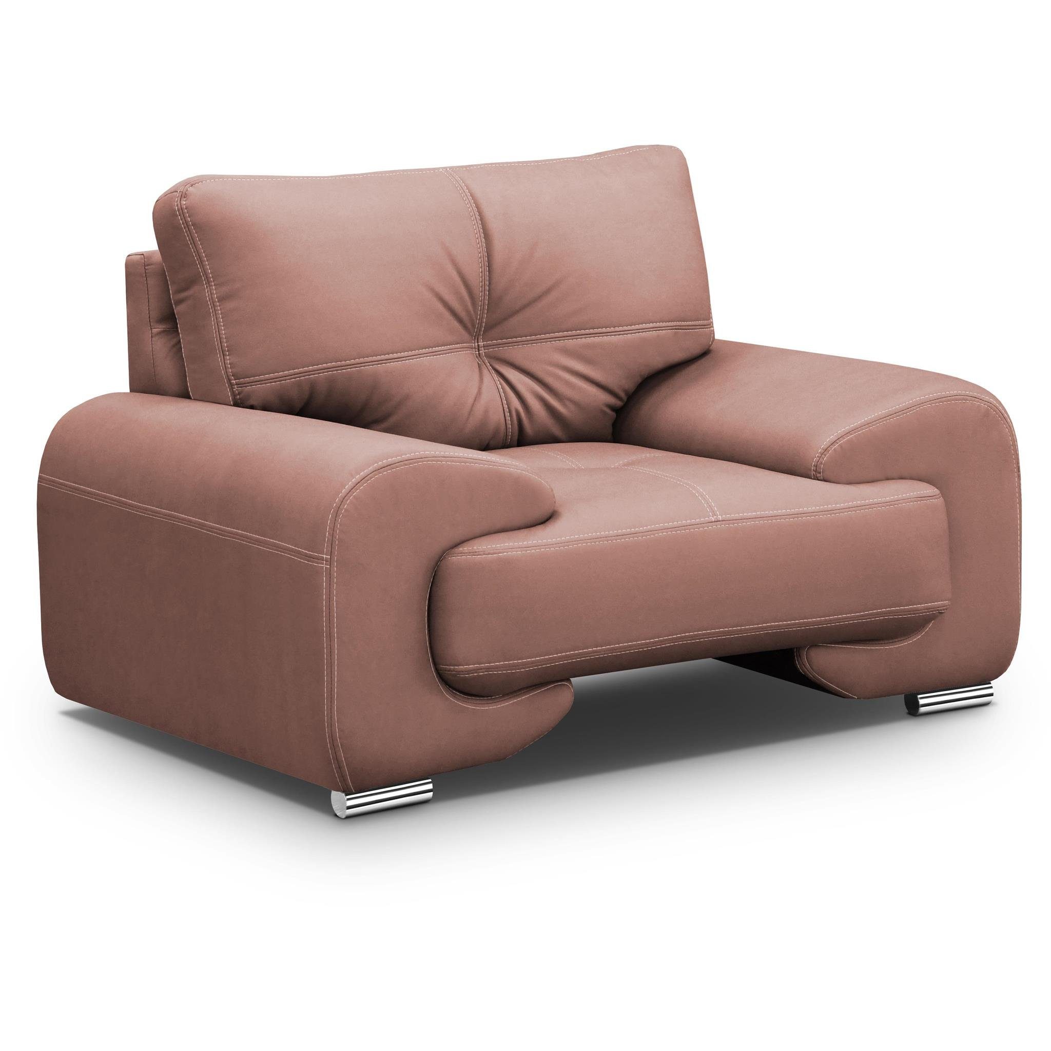 Beautysofa Sessel Maxime lux (Relaxsessel im modernes Design)